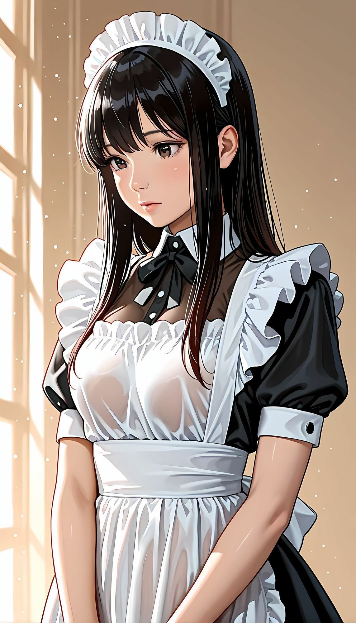 可憐なメイドはベッドでご主人様に忠誠を誓う - サンプル画像 4