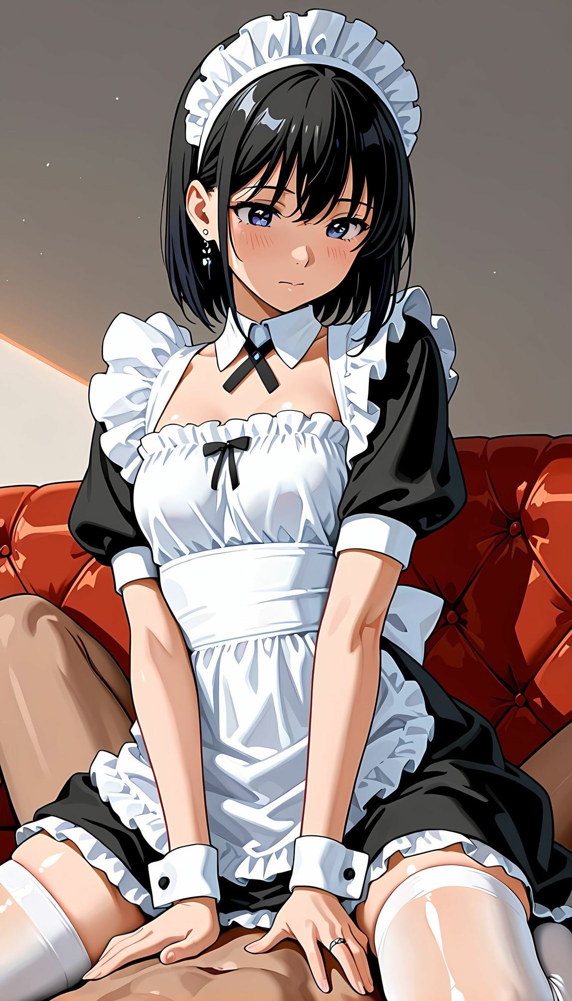 可憐なメイドはベッドでご主人様に忠誠を誓う - サンプル画像 5