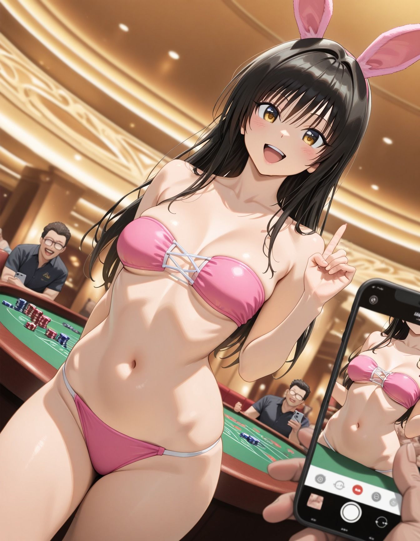 男たちに輪●されたバニーガール - サンプル画像 2