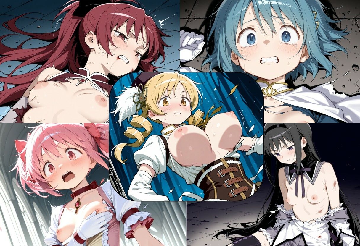 魔法少女敗北  まどマギ総集編 - サンプル画像 2