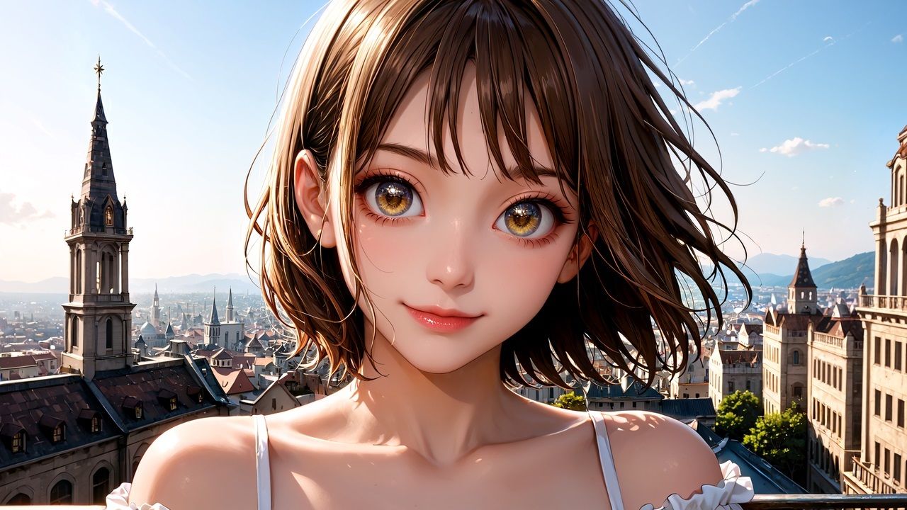 ヨーロッパでイチャラブ旅行 eri 1 - サンプル画像 1