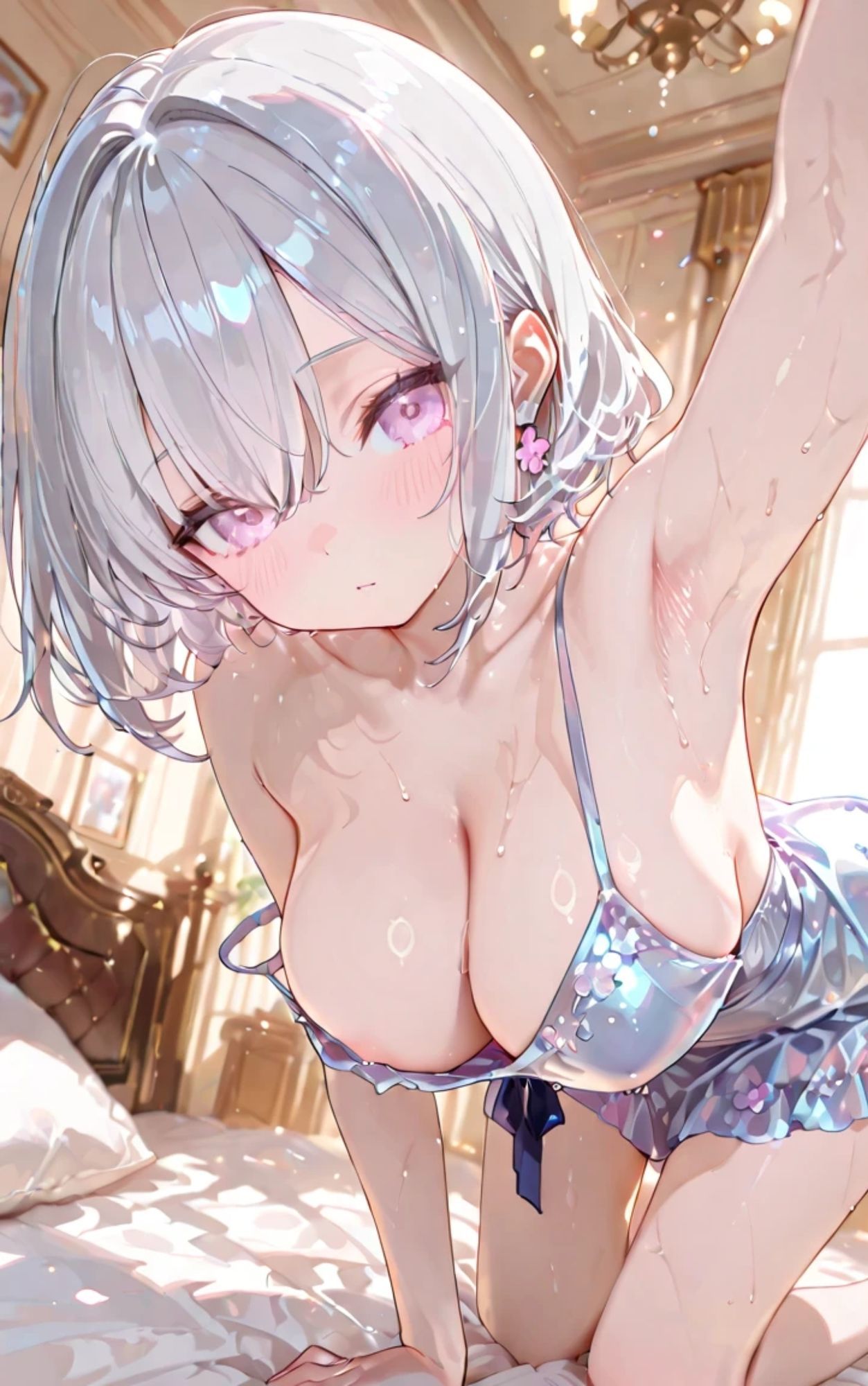 銀髪王女 - サンプル画像 1