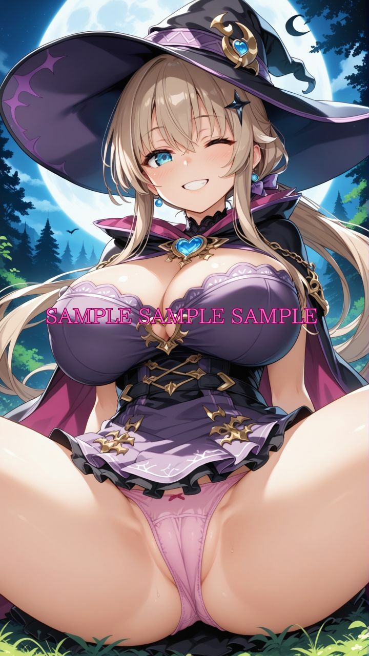 男女比1対10000の世界 魔女達とセックスし放題でちんぽが乾く暇もないヤリ放題ハーレムライフ！！Vol.3 - サンプル画像 4