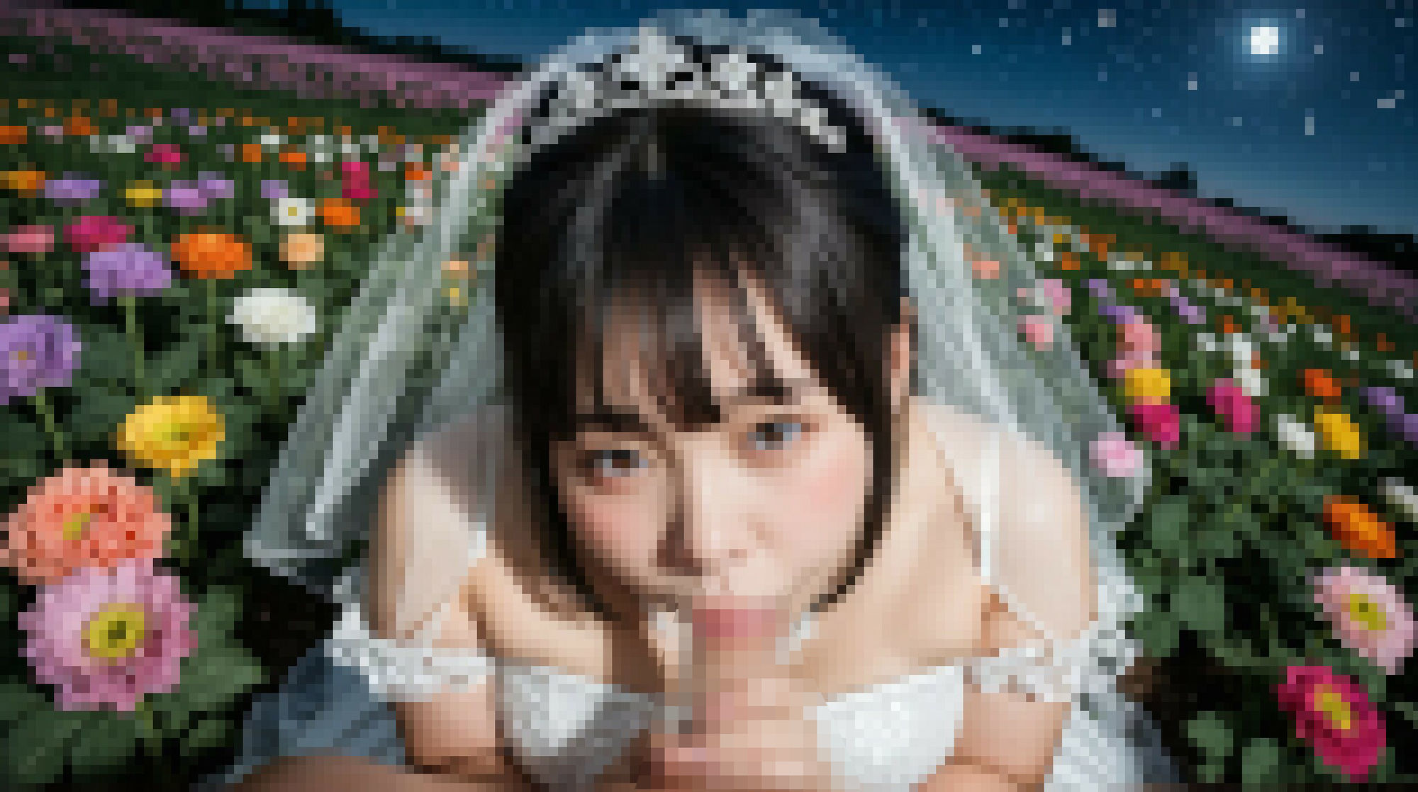 ぽっちゃりがウェディングドレス着て押しかけて来た - サンプル画像 5