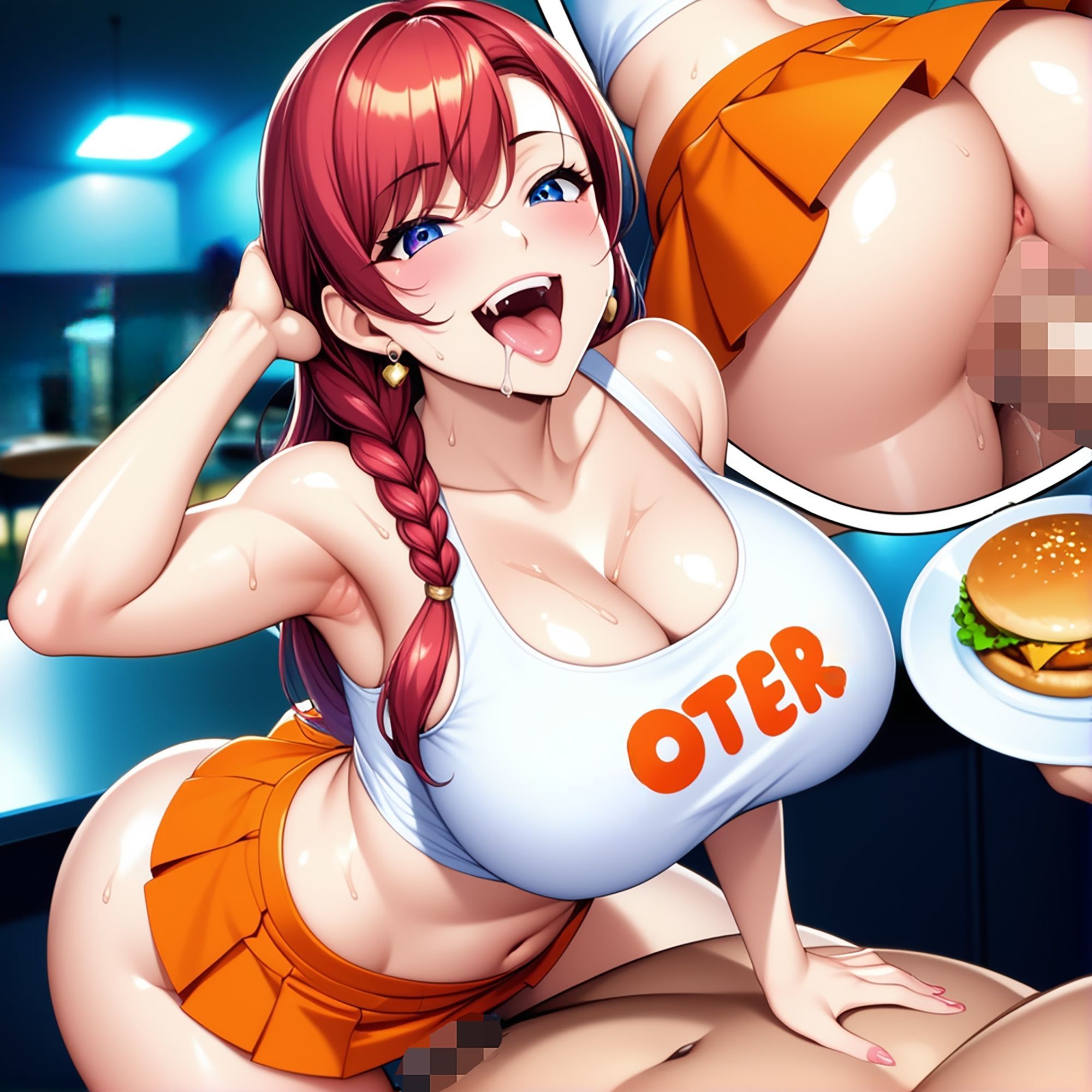【高画質161枚】ヤリ放題SEXバー - サンプル画像 1