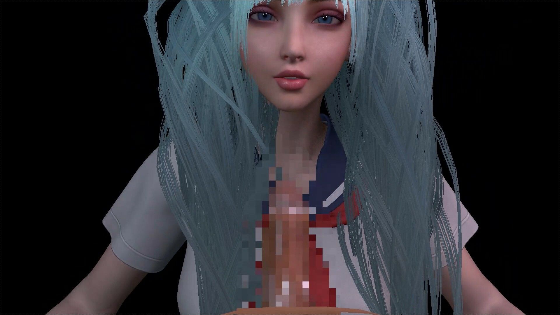 【ROMV305】初音ミク「手こきフェラチオパイズリぶっかけお掃除フェラJKセーラー服」 - サンプル画像 5