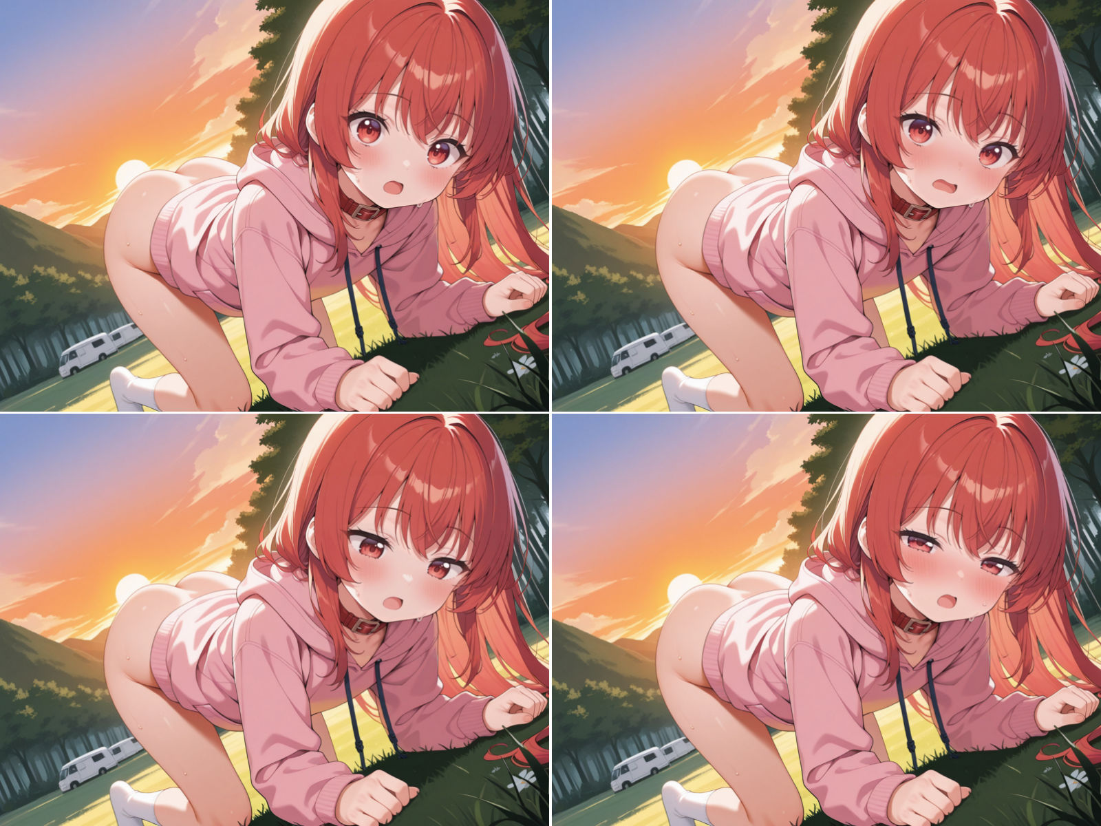 少女孕ませシリーズ 露出少女編 露出趣味の少女は担任のキモ男に孕まされている！！ - サンプル画像 6