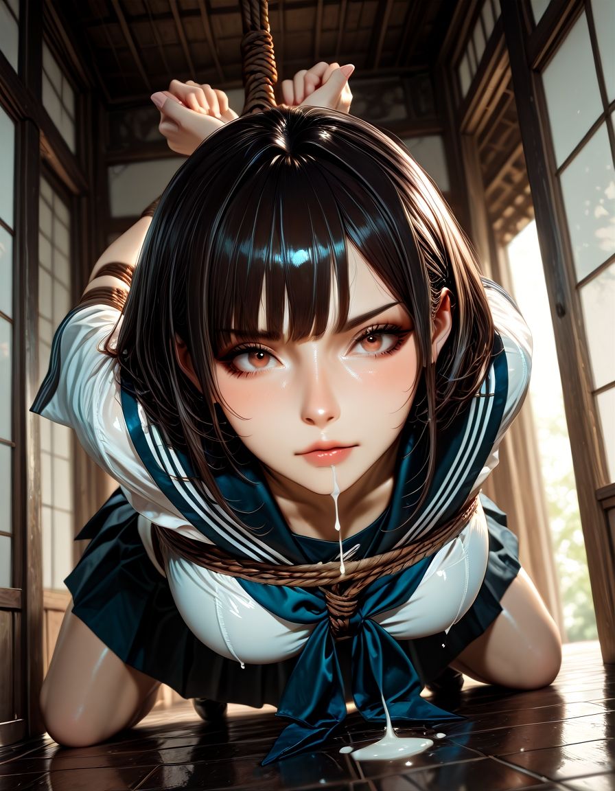 女子校生緊縛図鑑2 - サンプル画像 3