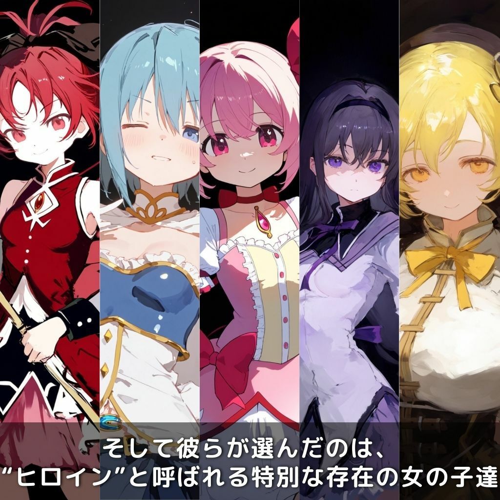快楽生命体の触手で某絶望ループ系魔法少女ヒロイン達がイッてもイッてもオマンコを無限にグボグボほじくられ壊れるまでイカされるお話【魔法少女ま●か☆マ●カ編】総集編 - サンプル画像 2