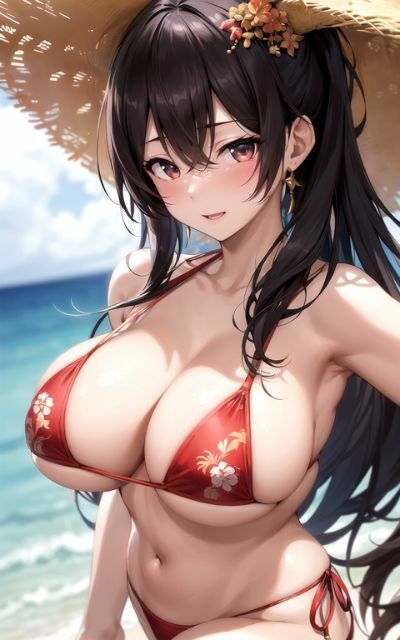 ビキニ女子と夢のSEX ON THE BEACH - サンプル画像 9