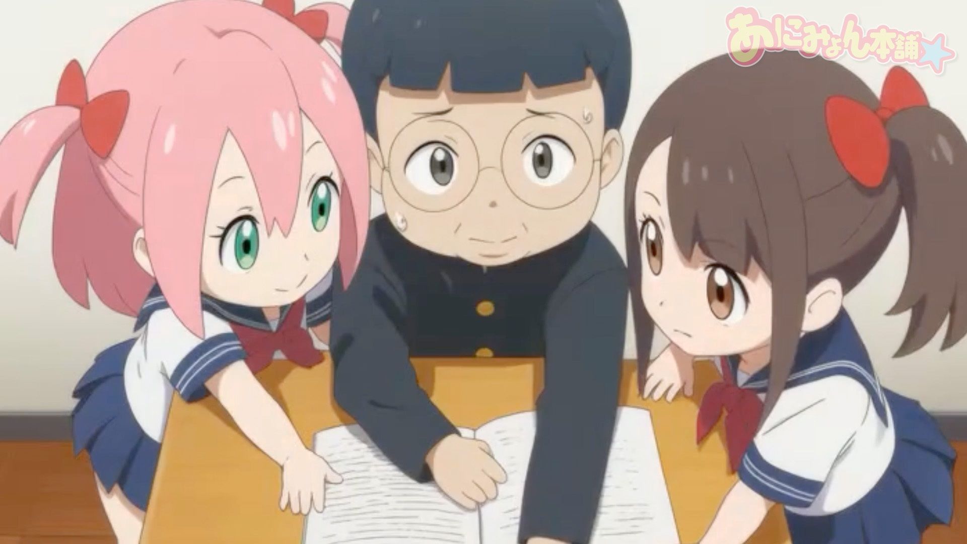 【アニメ試し見あり】クラスのオタクに勉強教わり中にパンツ丸見えな事に気付いてない娘Σ（゜Д゜）！ - サンプル画像 2