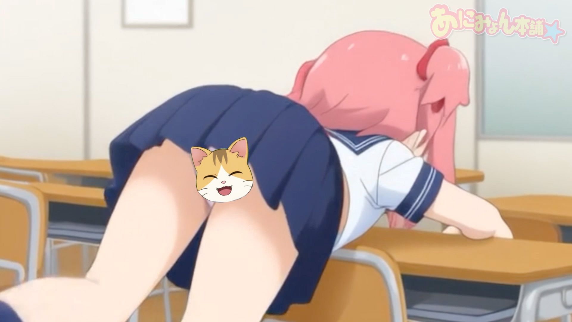 【アニメ試し見あり】クラスのオタクに勉強教わり中にパンツ丸見えな事に気付いてない娘Σ（゜Д゜）！ - サンプル画像 5