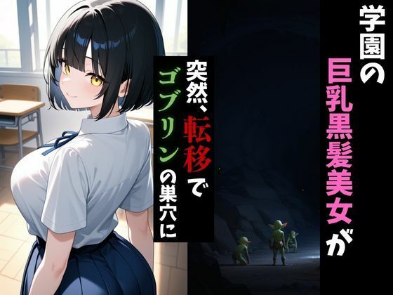 転移したらゴブリンの巣穴だった件〜黒髪女性はメスになる〜 - サンプル画像 1