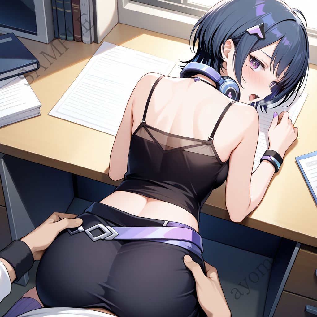 いつでもヤらせてくれるカノジョ。〜にじ〇んじ 小〇水透編〜 - サンプル画像 2