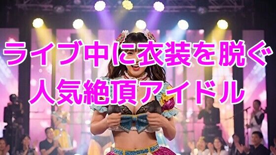 ライブ中に衣装を脱ぐ人気絶頂アイドル