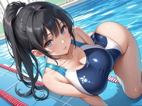 スク水女子校生 〜巨乳美女が犯●れる〜 - サンプル画像 4