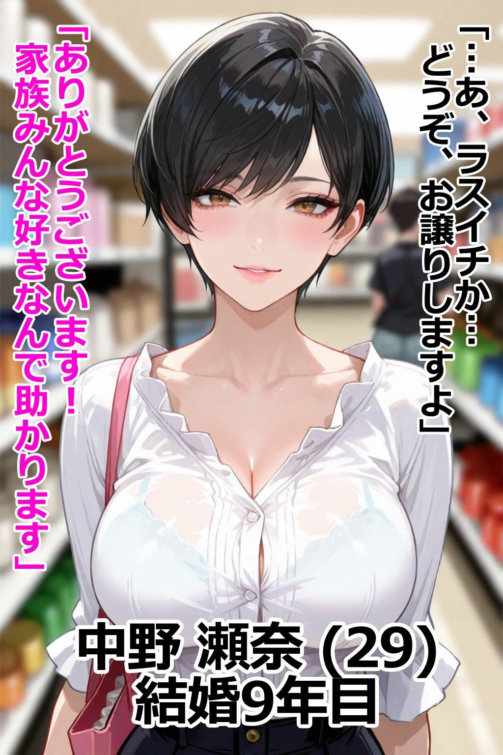 人妻はその男と会話してはいけない 即堕ち2コマ - サンプル画像 6