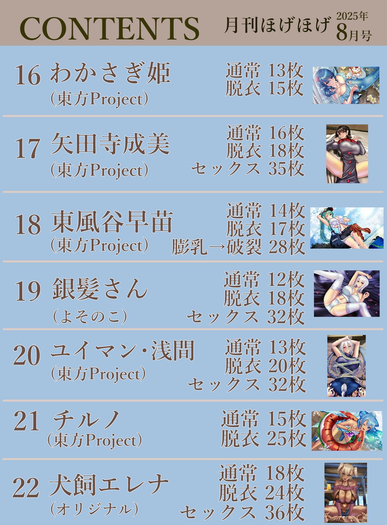 月刊ほげほげ2025年8月号 - サンプル画像 5