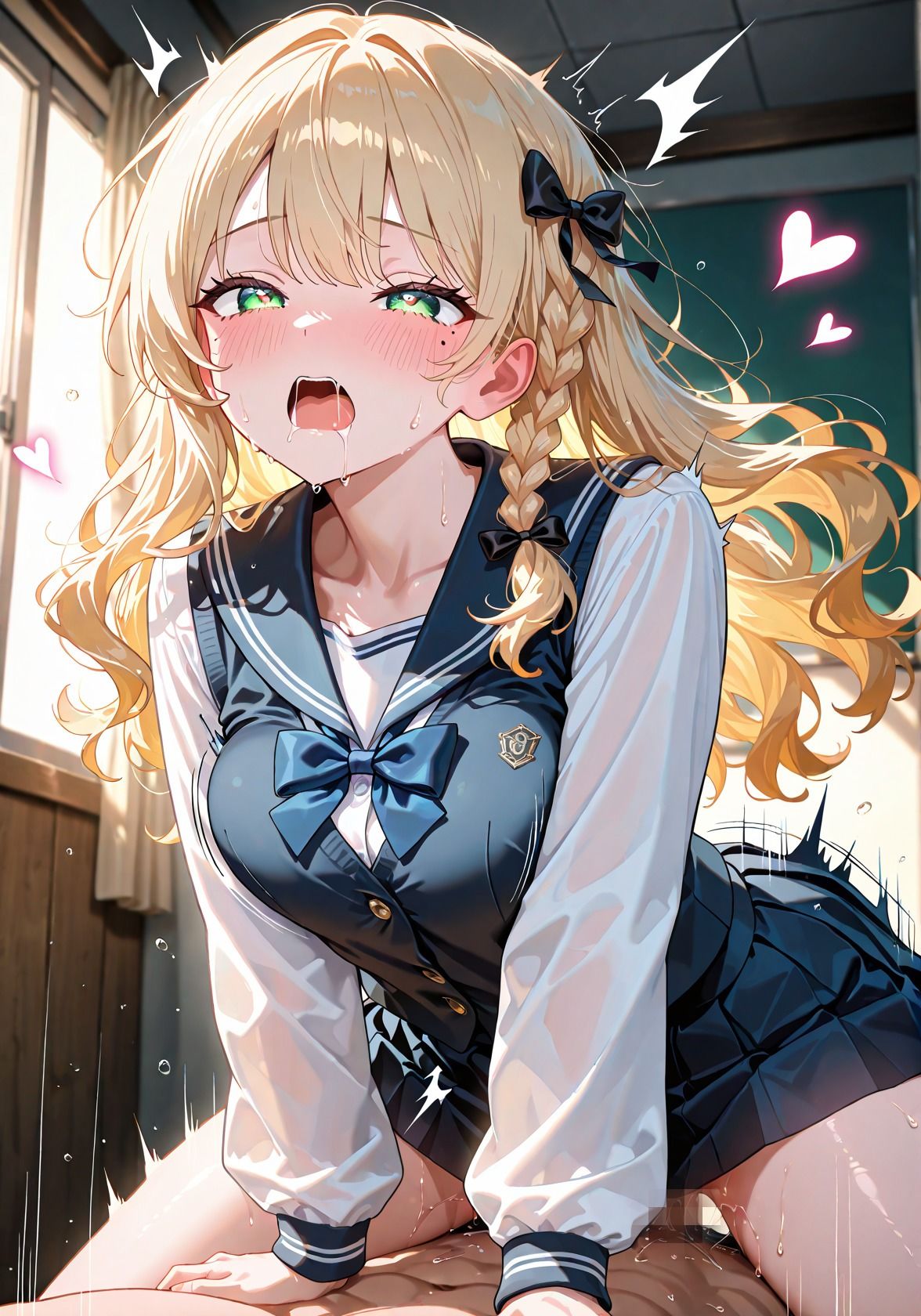 変態お嬢様が学校中を中出しNTR  『お兄様、ごめんなさい…でも、気持ち良すぎて止まらないの…』 - サンプル画像 6