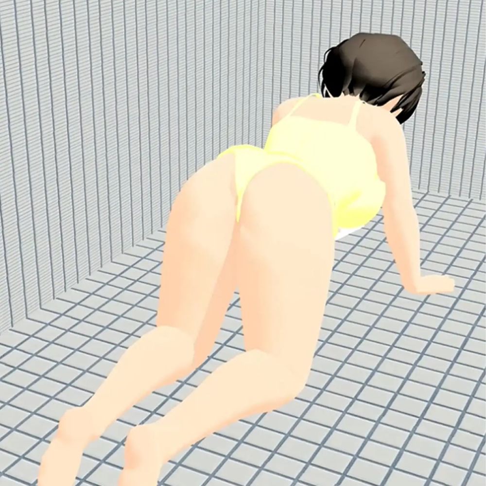 爆乳ゴリラ  スケスケ水着で丸見え  小津りさ - サンプル画像 5