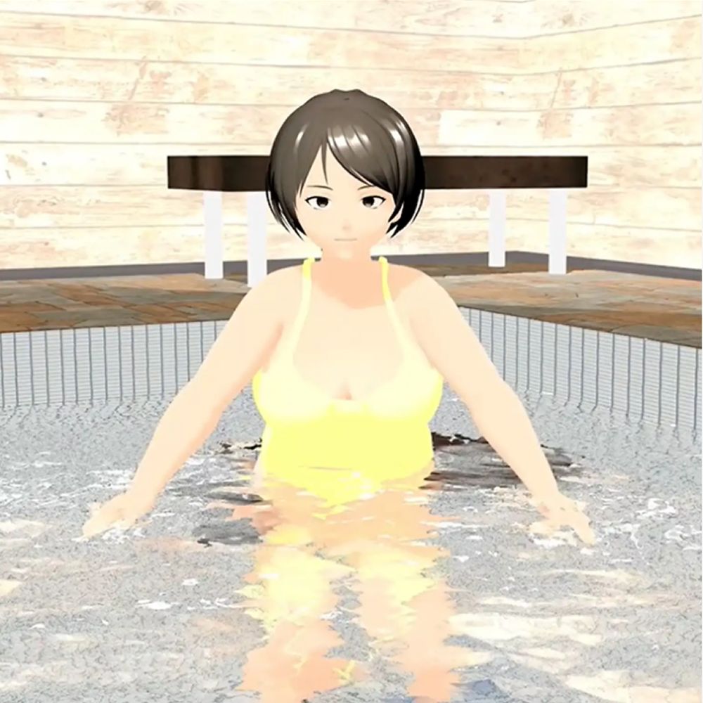 爆乳ゴリラ  スケスケ水着で丸見え  小津りさ - サンプル画像 6