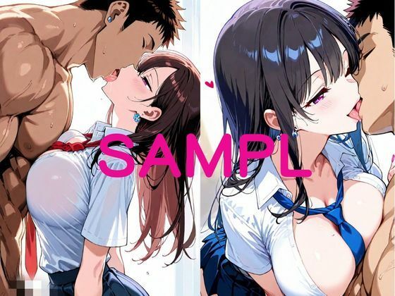 爆乳女子校生にえっちしよ？と誘われる - サンプル画像 1