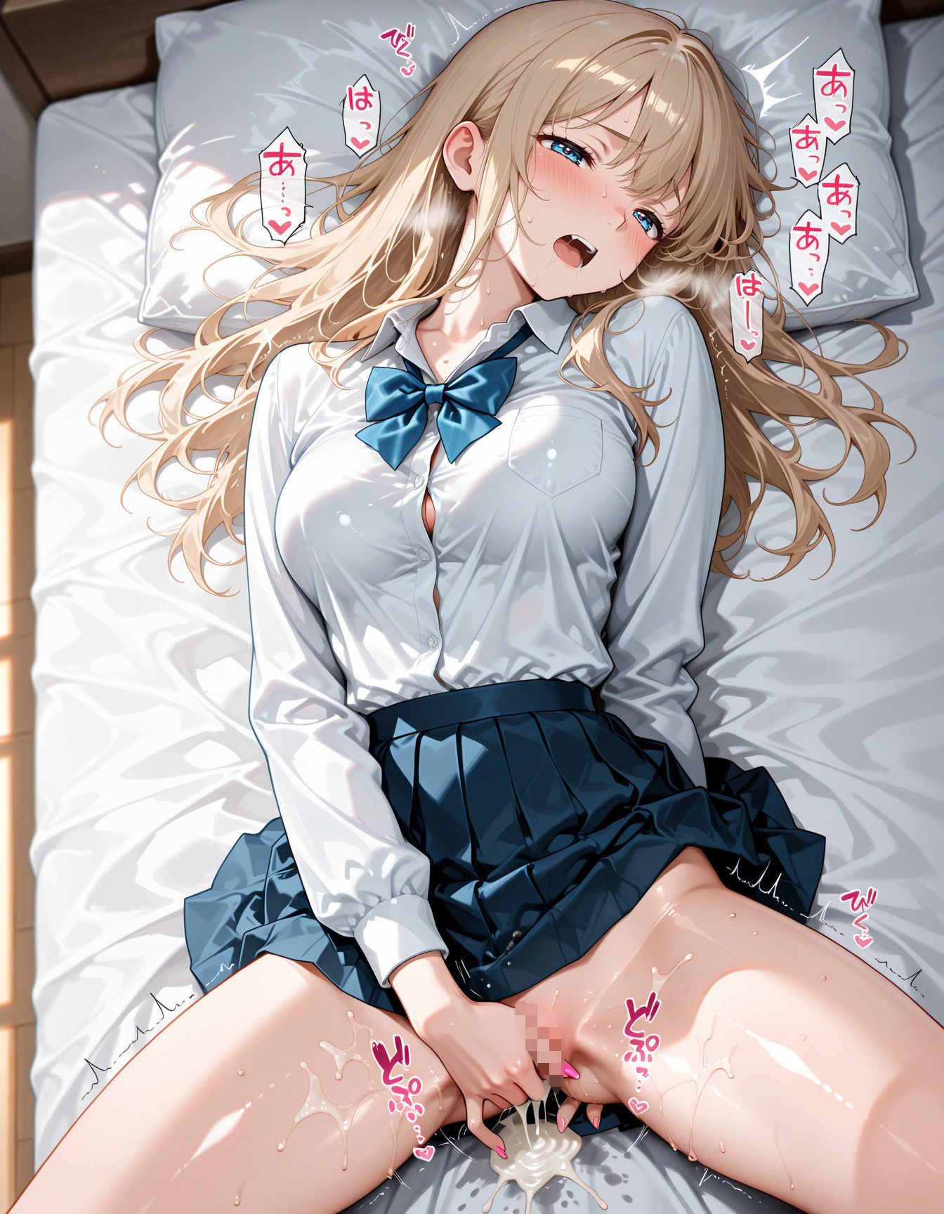 【高画質画像集】金髪女子校生肉便器計画 - サンプル画像 4