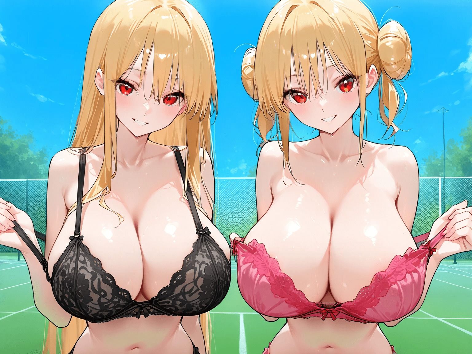 爆乳大学娘たち - サンプル画像 5