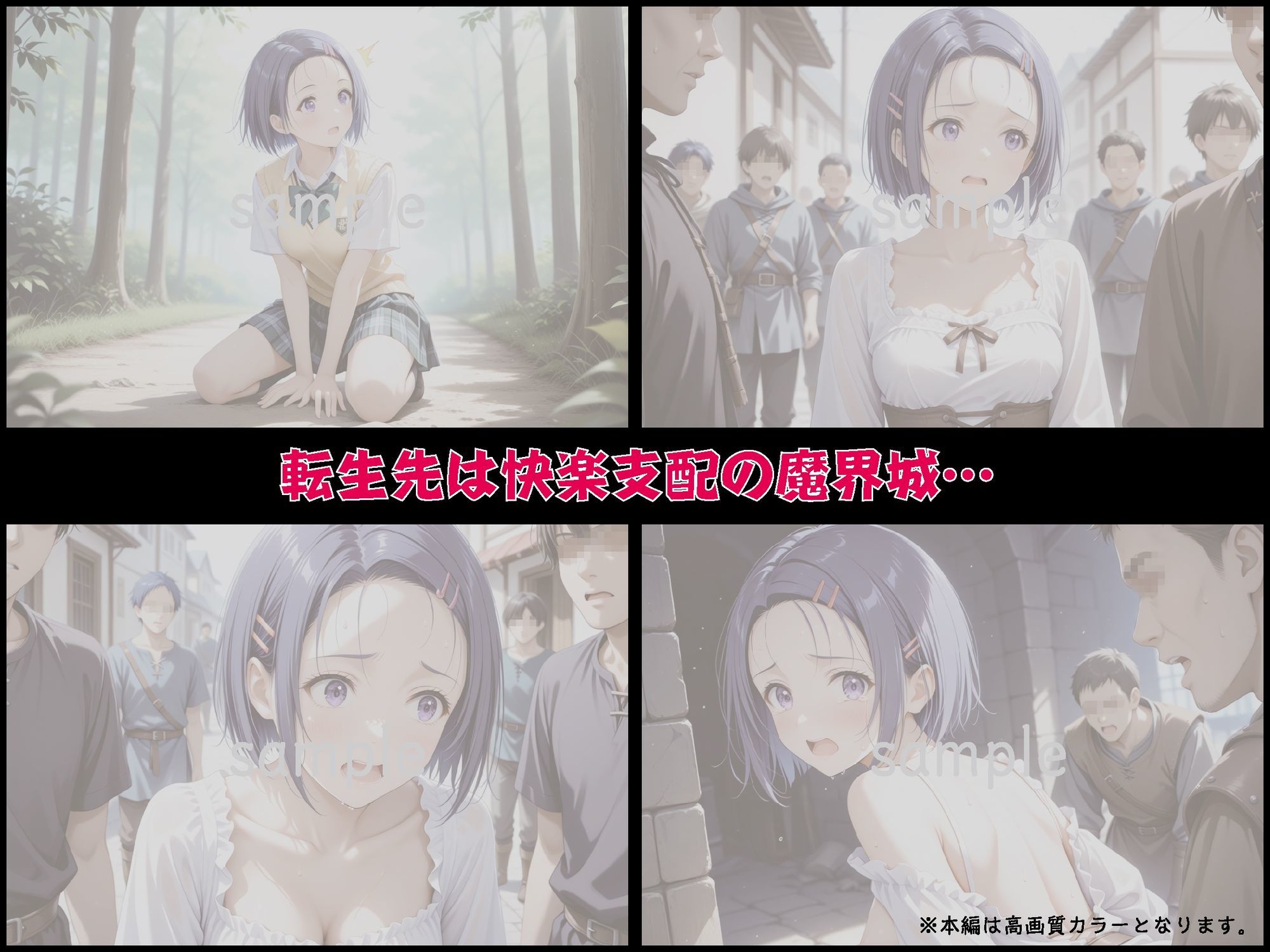 異世界×転生×聖職者からの快楽堕ち【豪華CG500枚収録】 - サンプル画像 4