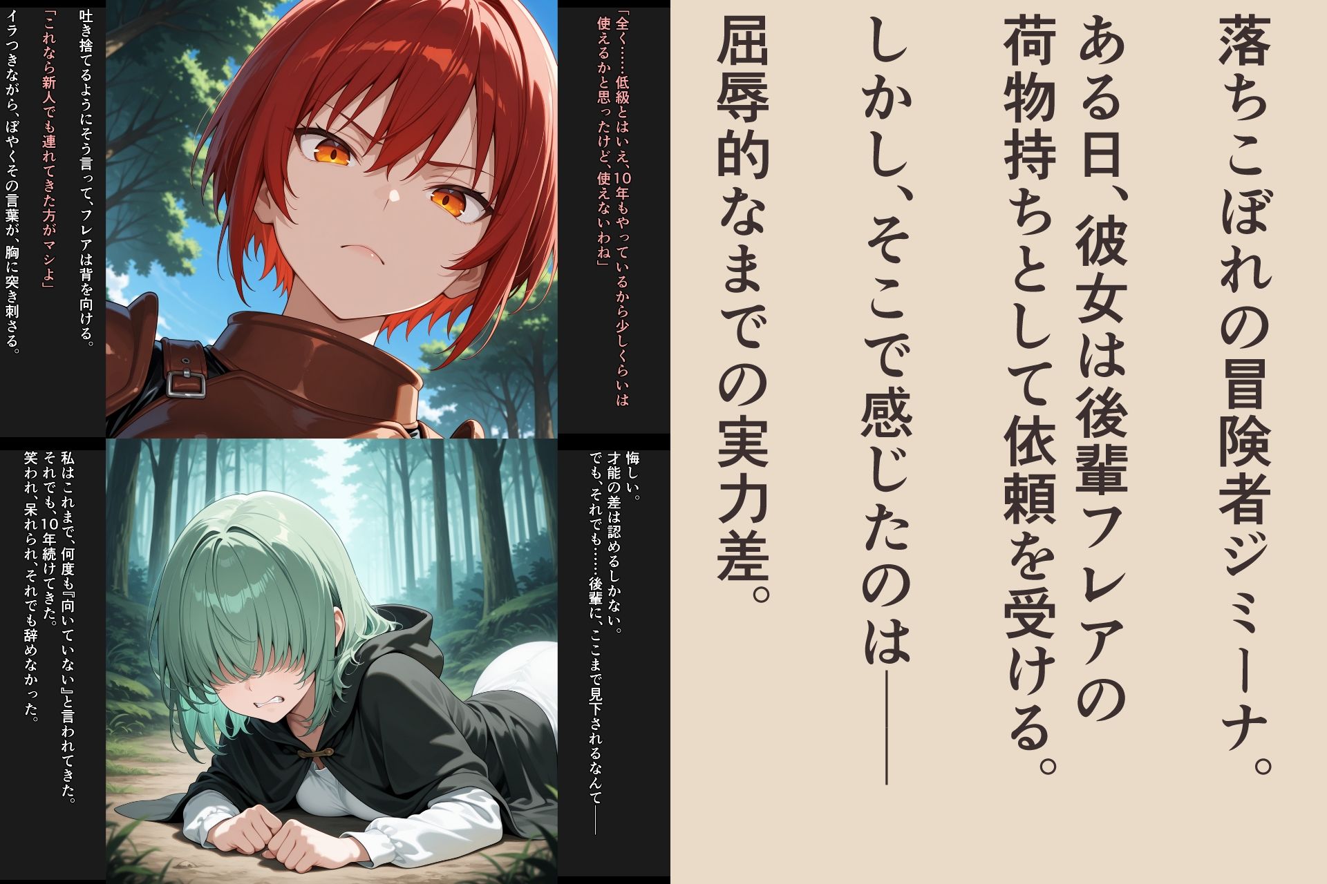 奪うモノ〜喪われる剣技〜 - サンプル画像 1