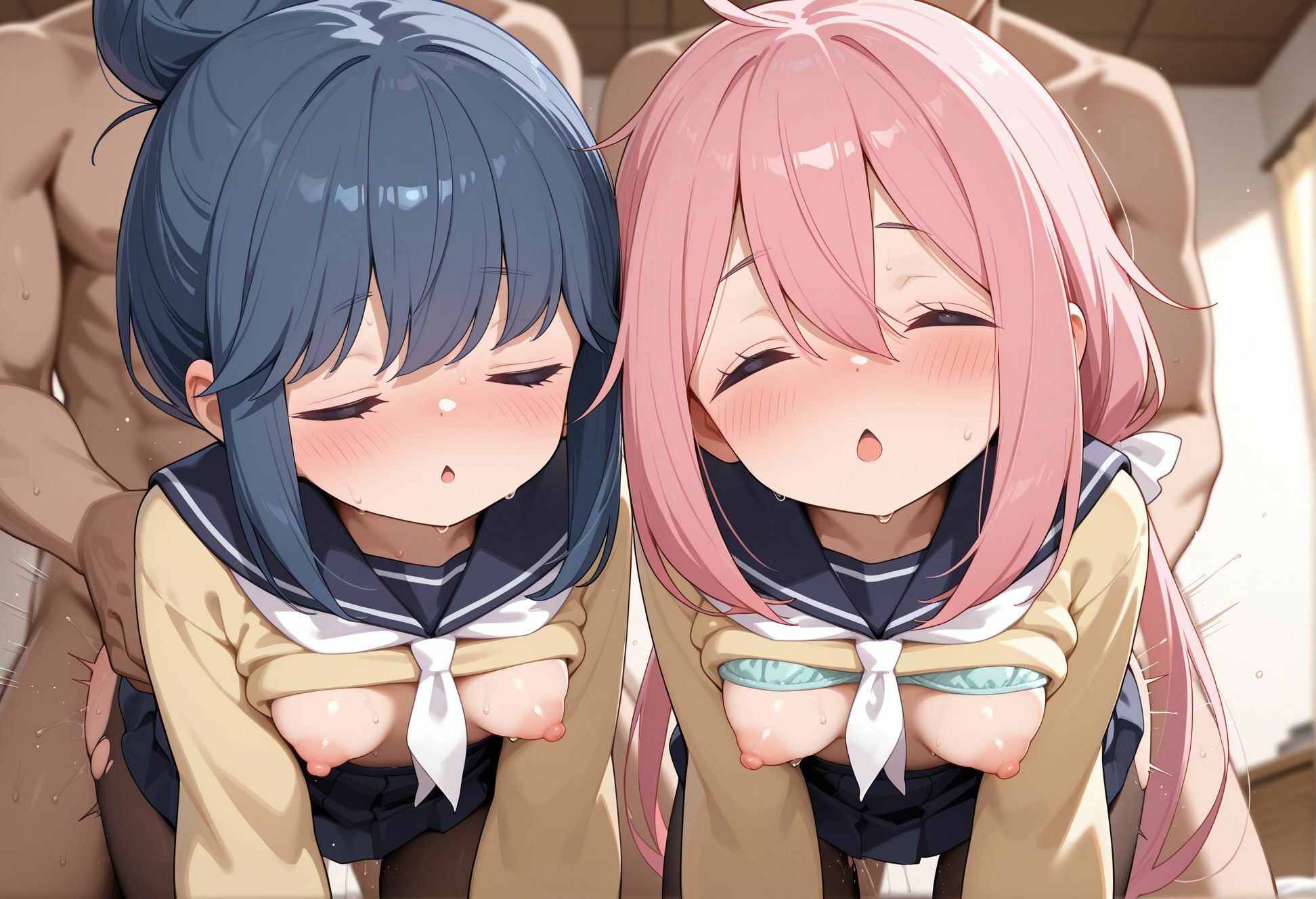 ゆるーくキャンプでエッチするCG集 - サンプル画像 6