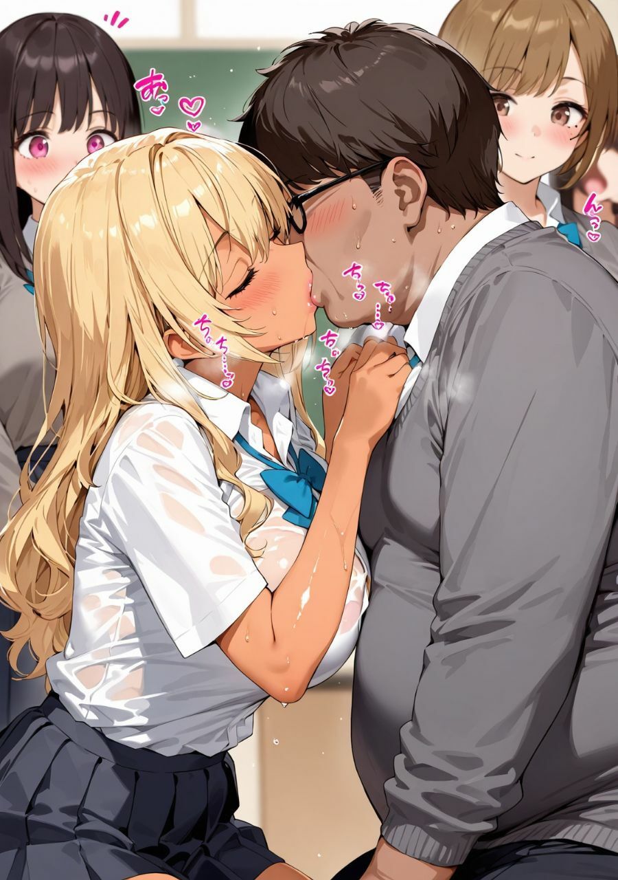 世話焼き黒ギャルが童貞男子を優しく筆おろし！ - サンプル画像 1