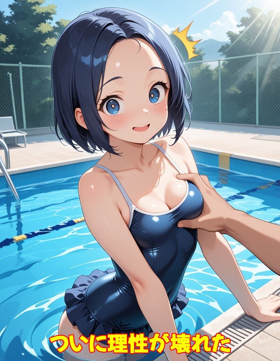 童貞の俺が妹の水着姿に我慢できるはずもなく・・・ - サンプル画像 6