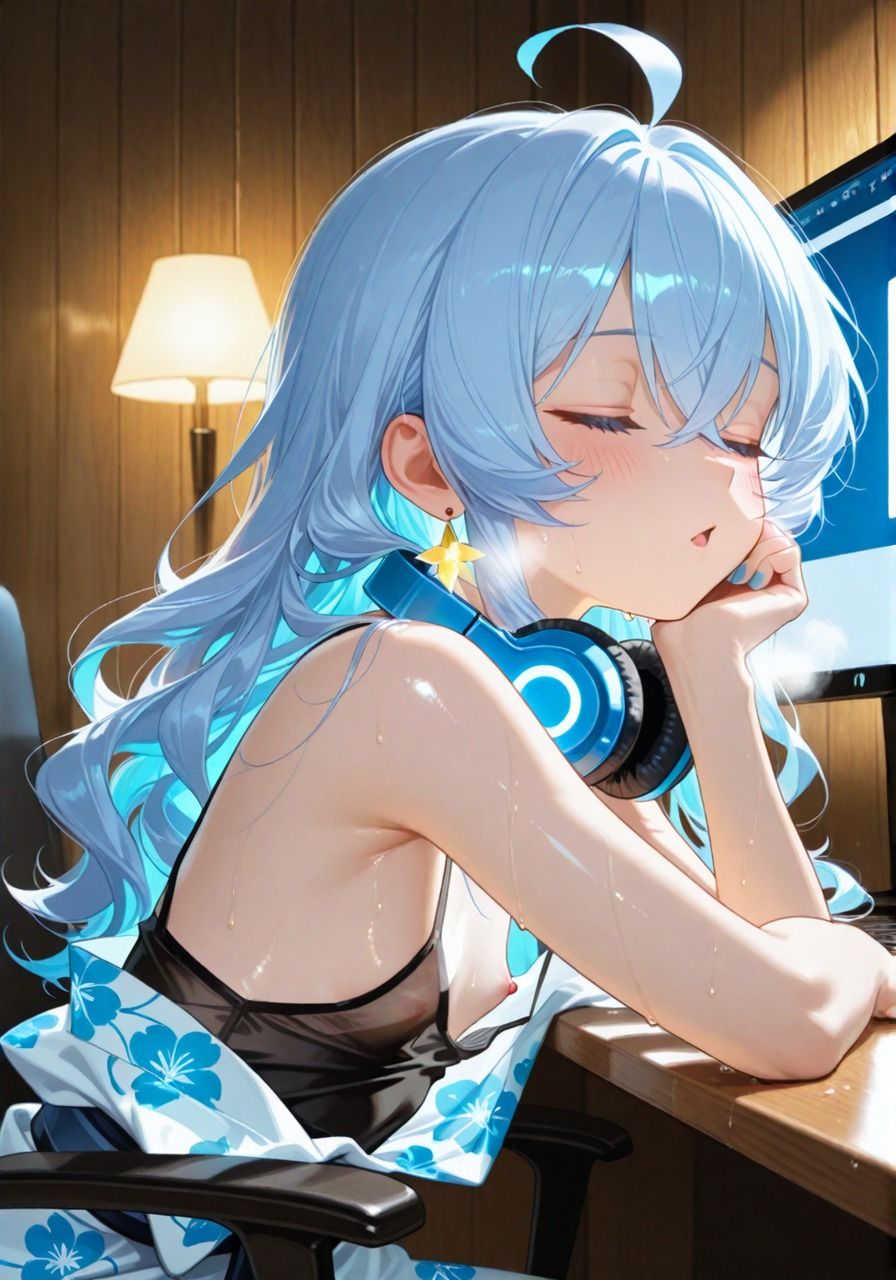 ＜＜＃3作品目ですっ！＞＞OL男の娘ちゃんの残業ひとりえっち！ - サンプル画像 4