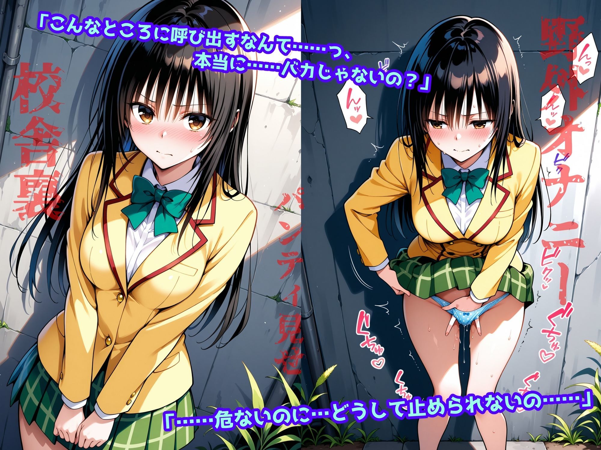 ヒロイン鬼ハメ  ●手川唯と学校でえっちしよっ - サンプル画像 3