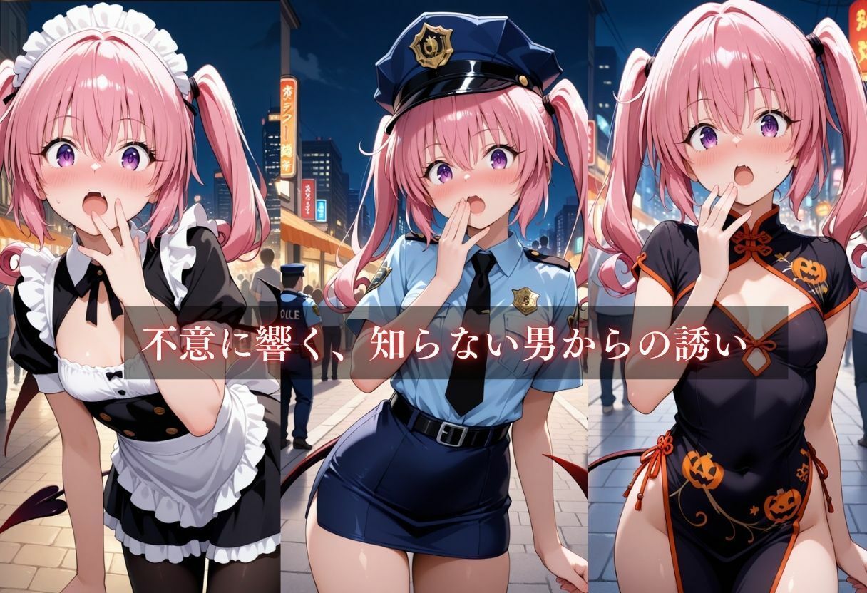 コスプレ〜淫らなハロウィン〜ナナ・アスタ・デビルーク - サンプル画像 4