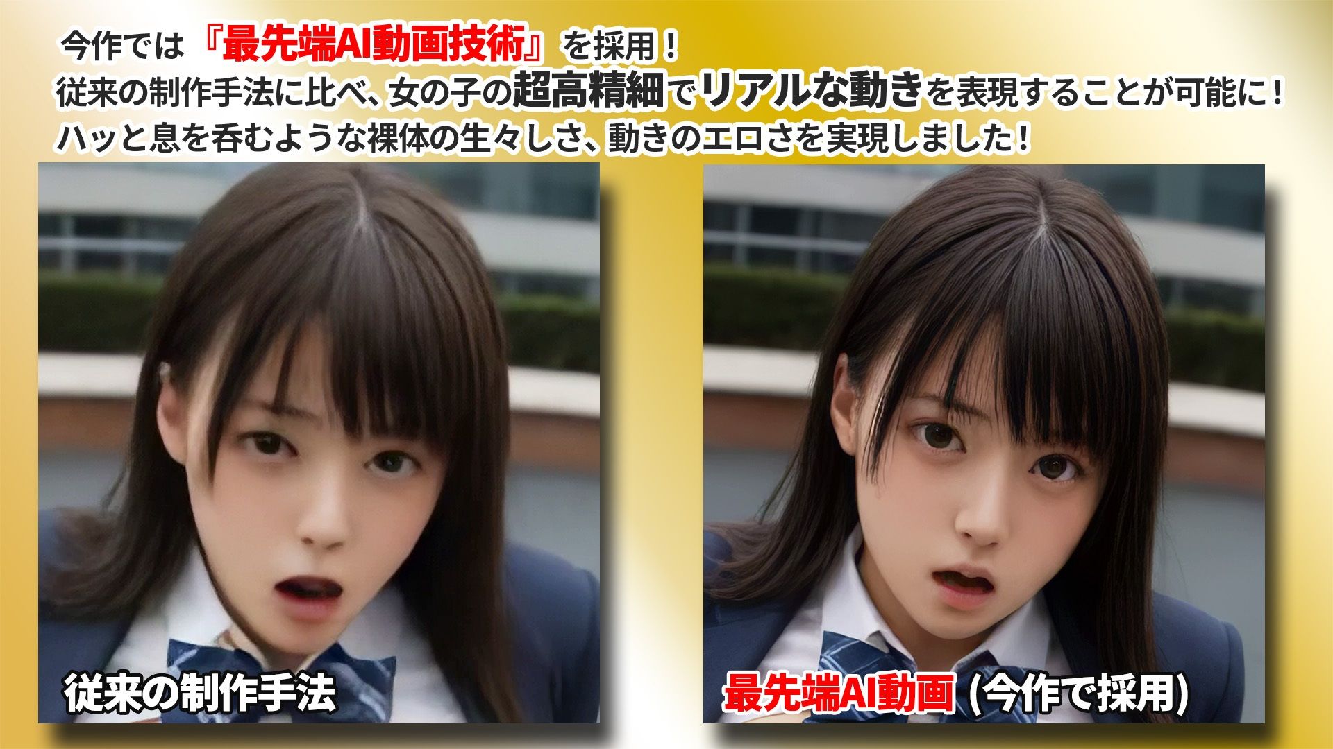 【4K神画質】制服JK100人と淫乱セックス【115分】 - サンプル画像 2