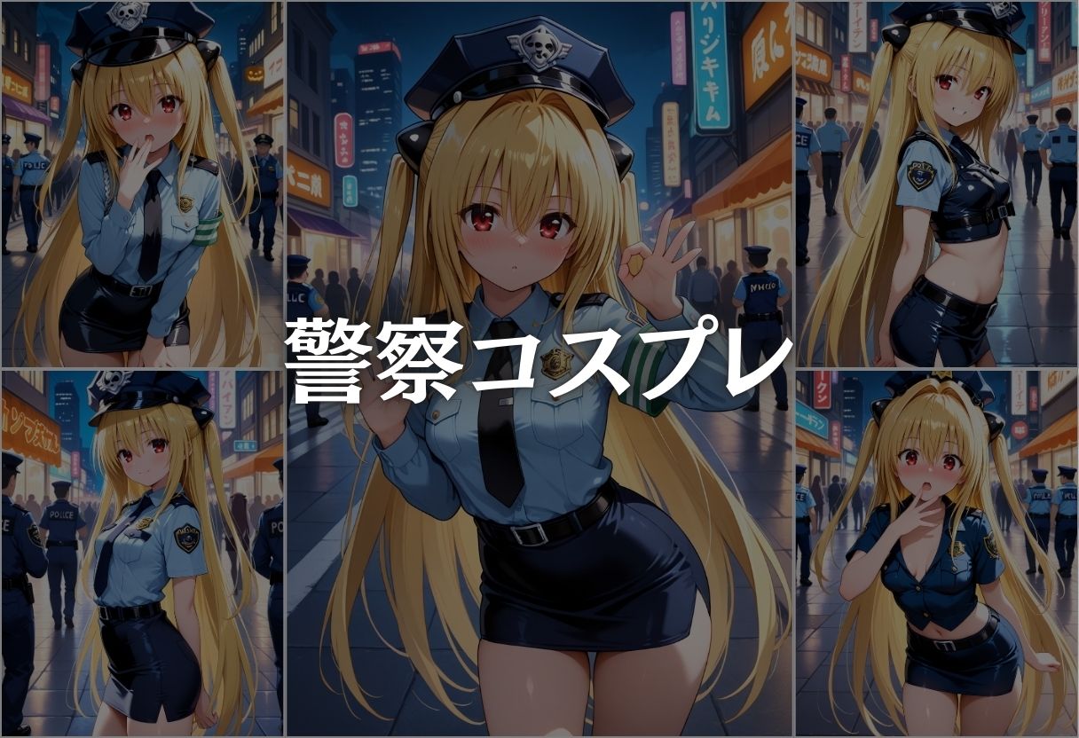 ハロウィンの夜に絶頂コスプレ性行為パーティー 金色の闇編 - サンプル画像 9