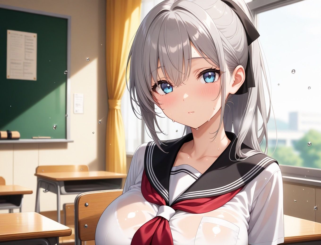 爆乳女子校生が中出しで快楽堕ち - サンプル画像 9