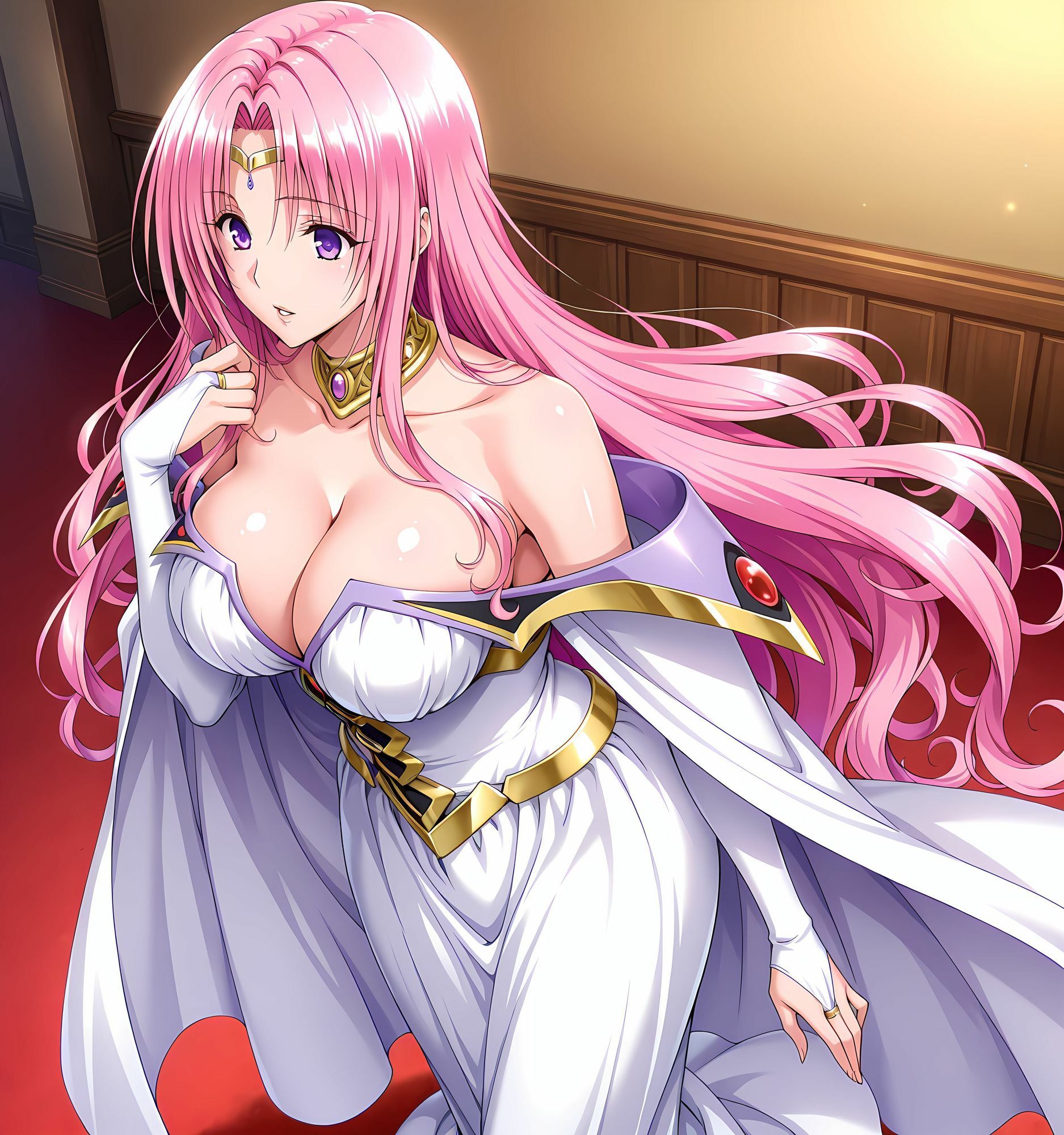 王妃洗脳丸呑み悪堕ち〜淫魔化ドスケベ交尾〜 - サンプル画像 2