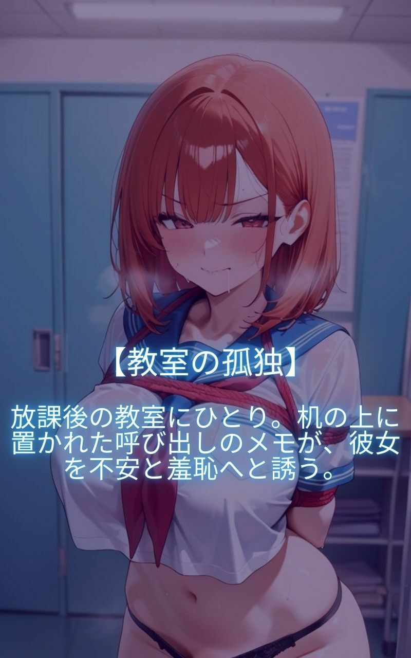 校則違反をした女子生徒に中出しSEXービッチJK編ー - サンプル画像 1