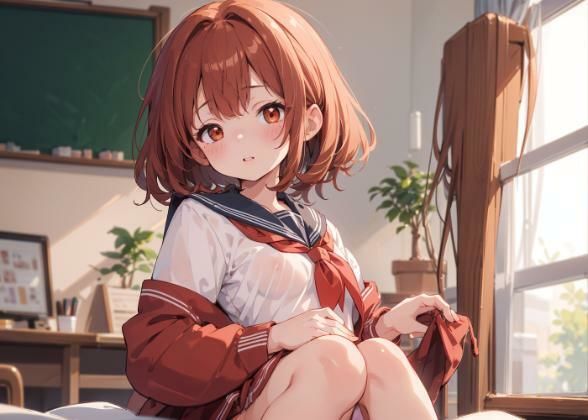 クラスで一番人気の超絶美女JKがエロすぎる - サンプル画像 3