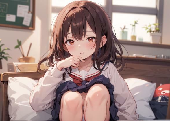 クラスで一番人気の超絶美女JKがエロすぎる - サンプル画像 8