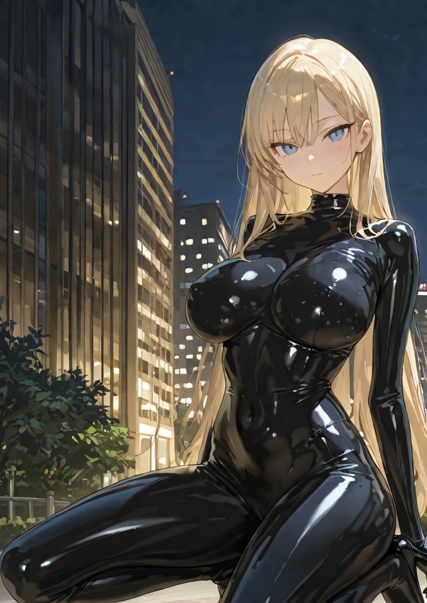 潜入捜査官 九条レイカ 捕縛＆触手尋問開始 - サンプル画像 1