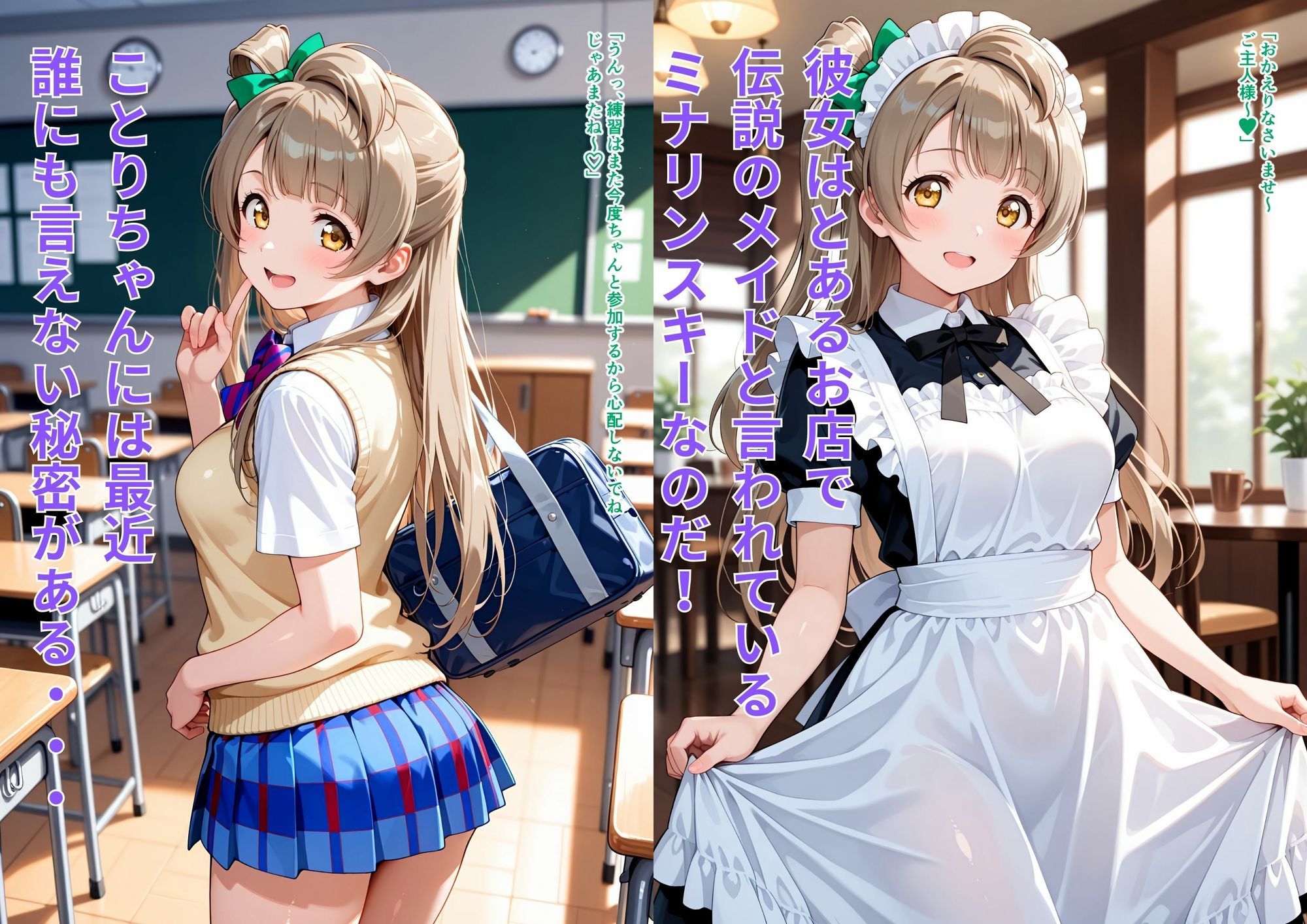 伝説のメイドの初恋  えっちになっちゃったミナリンスキー - サンプル画像 1