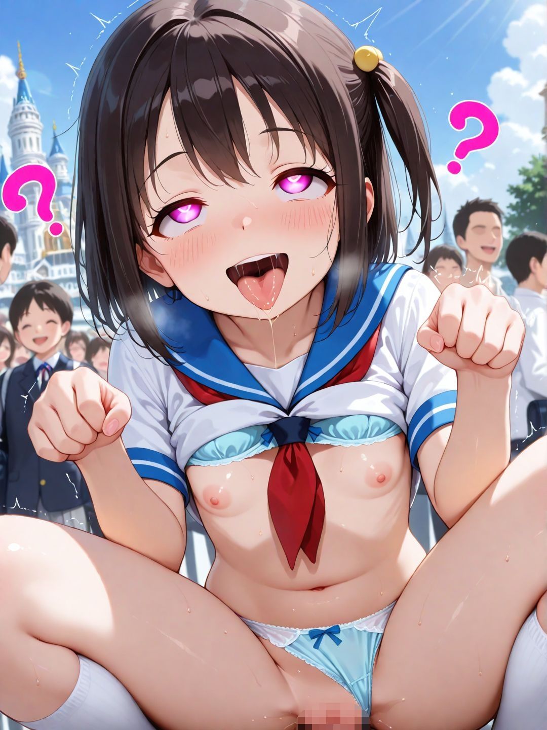 わけもわからず催●でアヘらされるJKたち vol.10 - サンプル画像 10