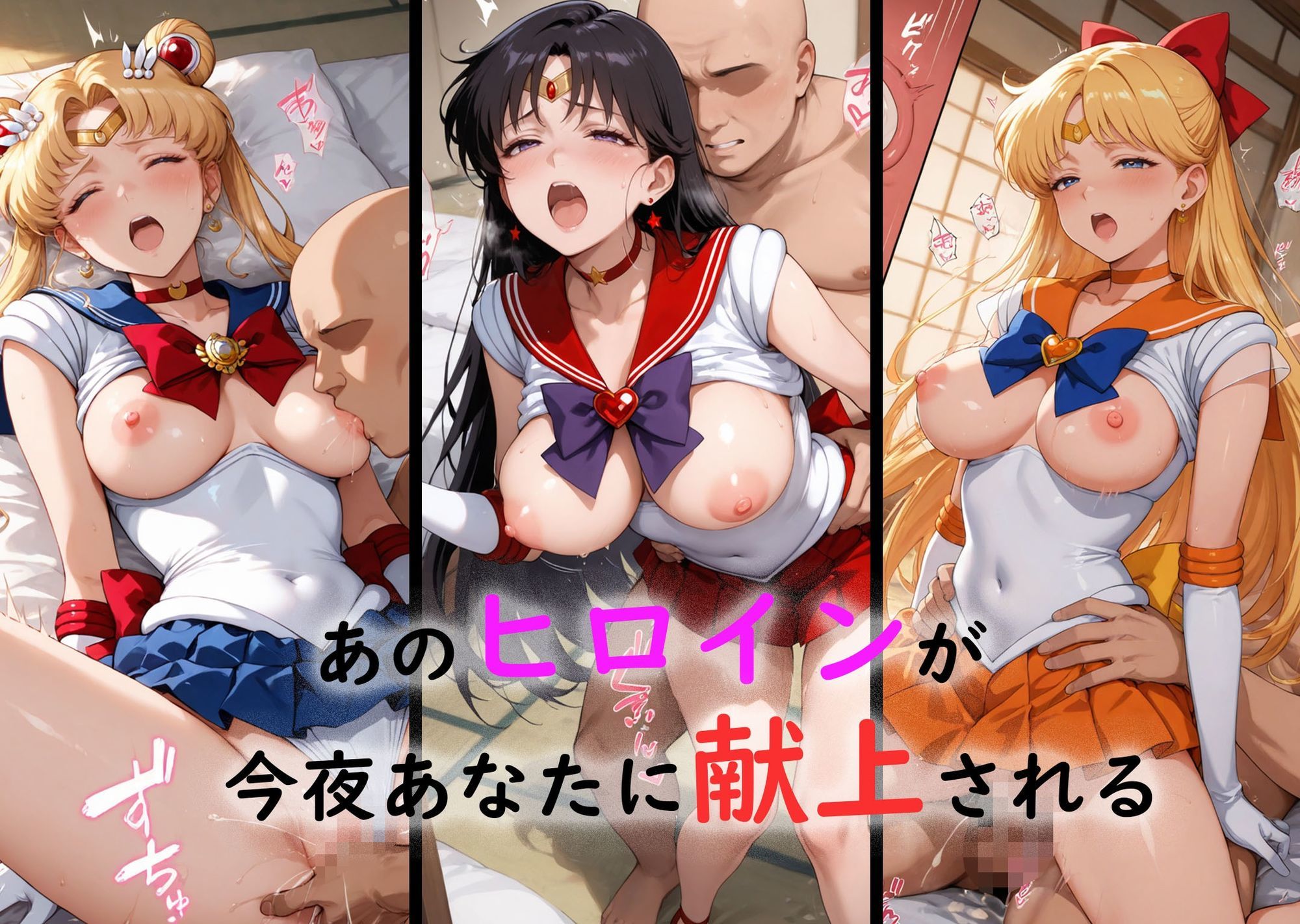 接待旅館〜彼女は今夜の献上品〜セーラー〇ーン編 - サンプル画像 1