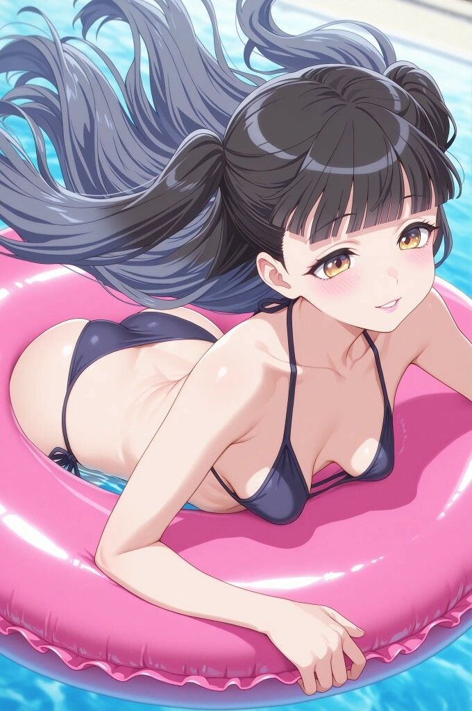 前橋風味  プールでエッチ - サンプル画像 3