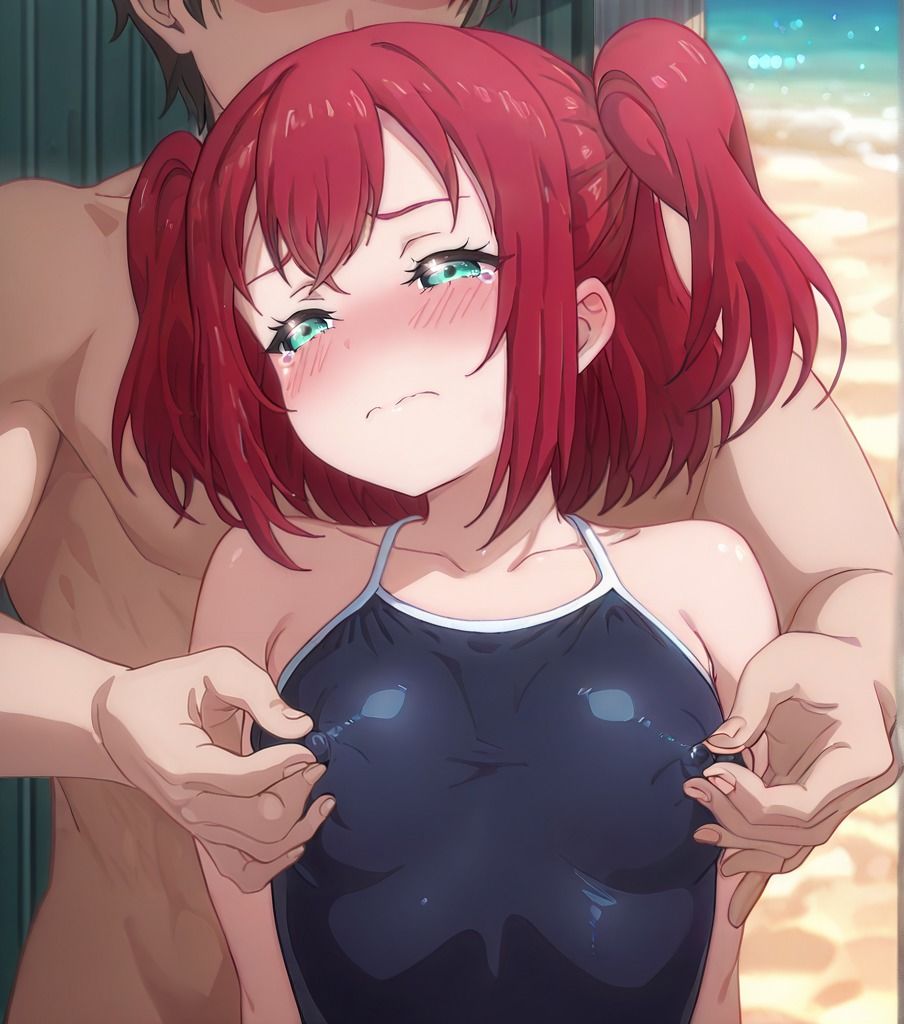ラブラ〇ブ 黒沢ルビ〇 スク水エッチCG集 - サンプル画像 10