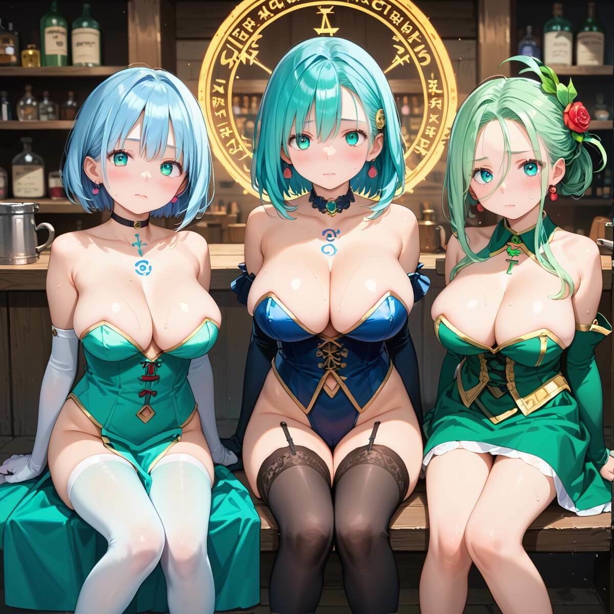 300年生きた魔女の性への目覚め〜こんなに気持ちいいなんて…〜4【厳選CG230枚収録】 - サンプル画像 2